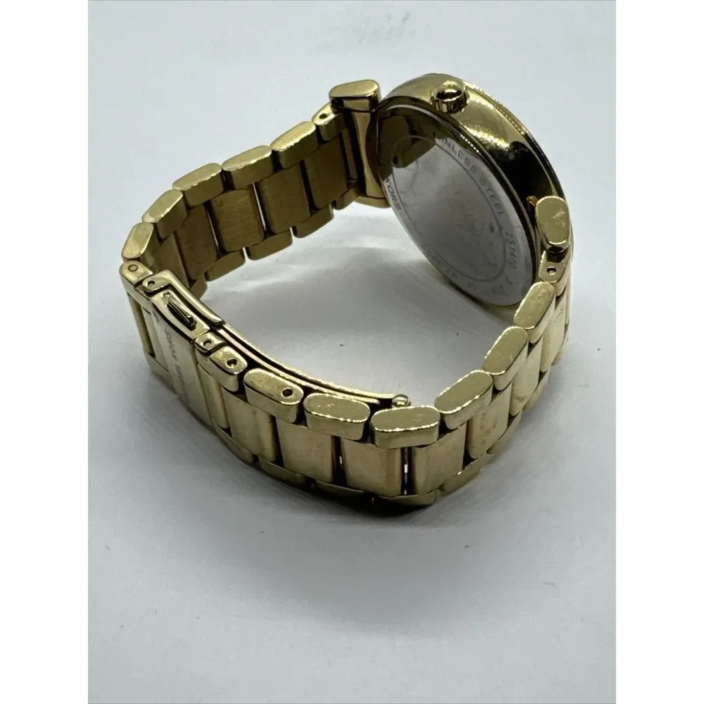 Michael Kors MK3332 Women's Gold Stainless Steel Analog Dial Quartz Watch JNA777